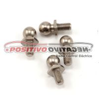 Kyosho 4.8mm Low Mount Ball Stud (4)