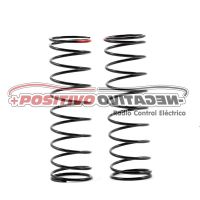 Team Losi Racing Rear Shock Spring Set (2.6 Rate/Red) (TLR 22)